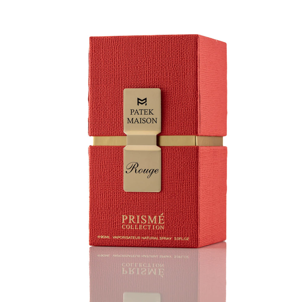 Patek Maison Prisme Rouge packaging box showcases premium presentation