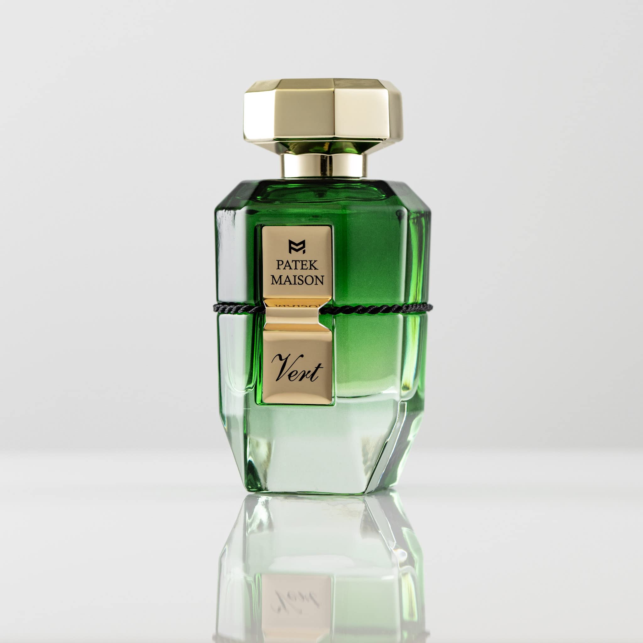 Patek Maison Prisme Vert juice visual emphasizes lush herbal-woody balance
