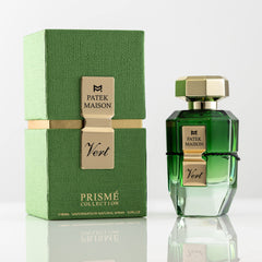 Patek Maison Prisme Vert spray action captures quick fragrance diffusion