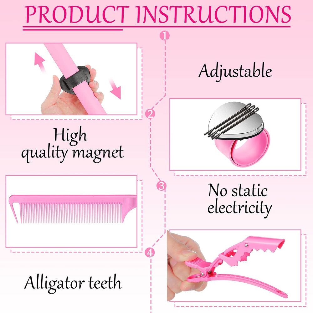 Patelai parting combs for clean sections and faster braiding