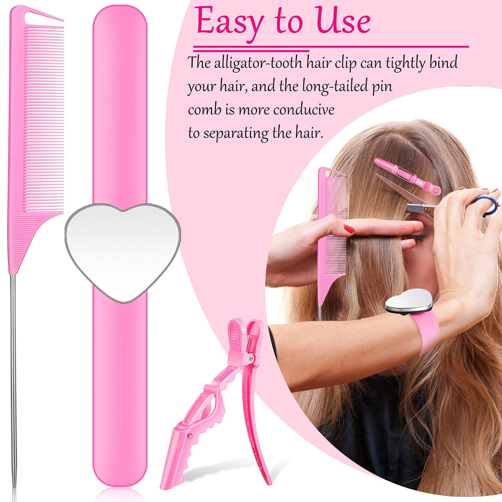 Patelai rat-tail comb for precise parting and smoother braids