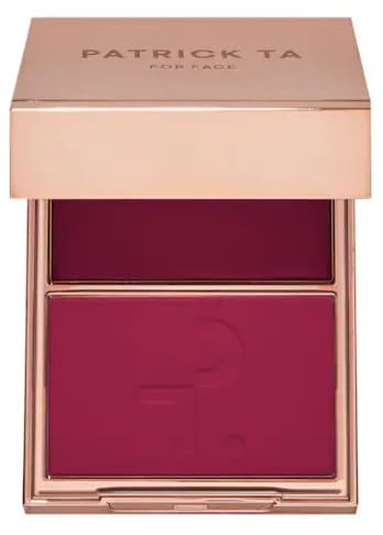 Patrick Ta Major Headlines in Bright Pinky Coral for radiant glow and versatile day-to-night color.