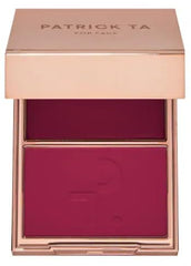 Patrick Ta Major Headlines in Bright Pinky Coral for radiant glow and versatile day-to-night color.
