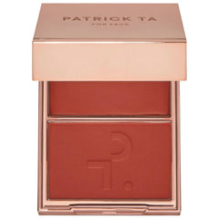 PATRICK TA Major Headlines compact closed, travel-friendly blush palette