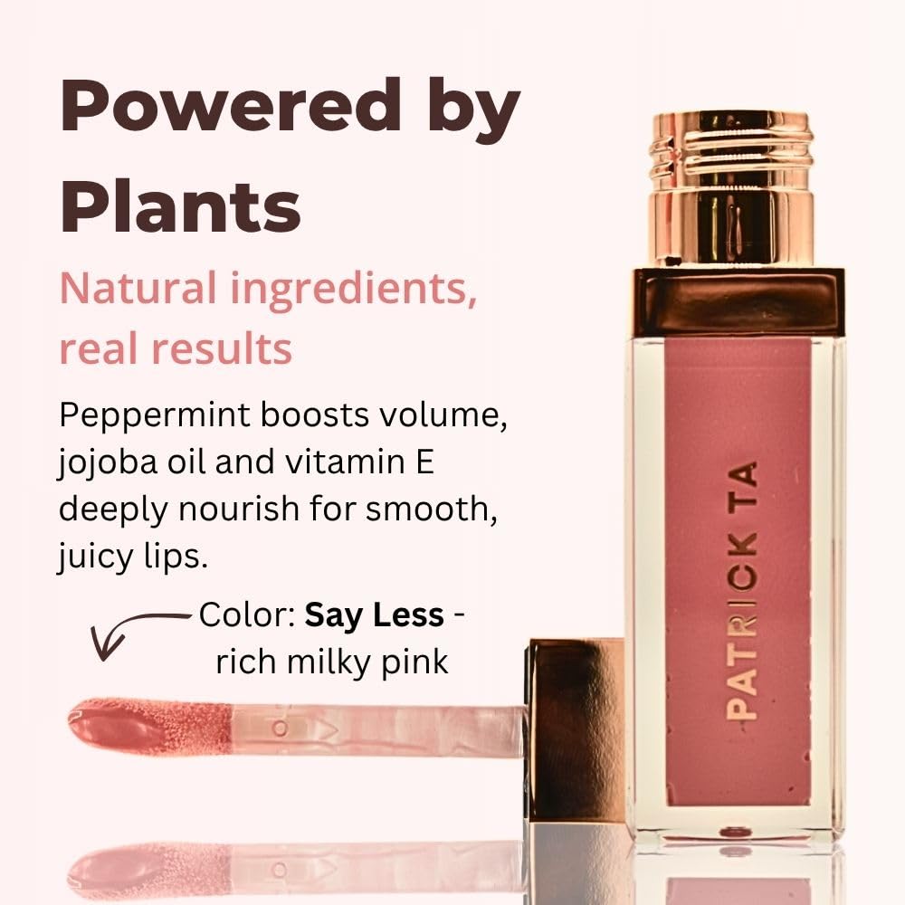 Patrick Ta Major Volume Say Less swatch in milky pink.