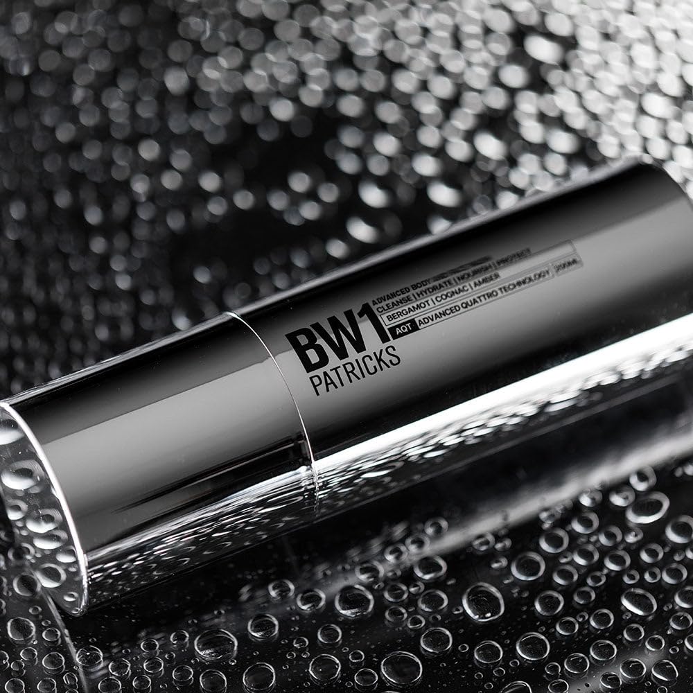 PATRICKS BW1 fragrance notes of bergamot, cognac and amber to elevate daily ritual.