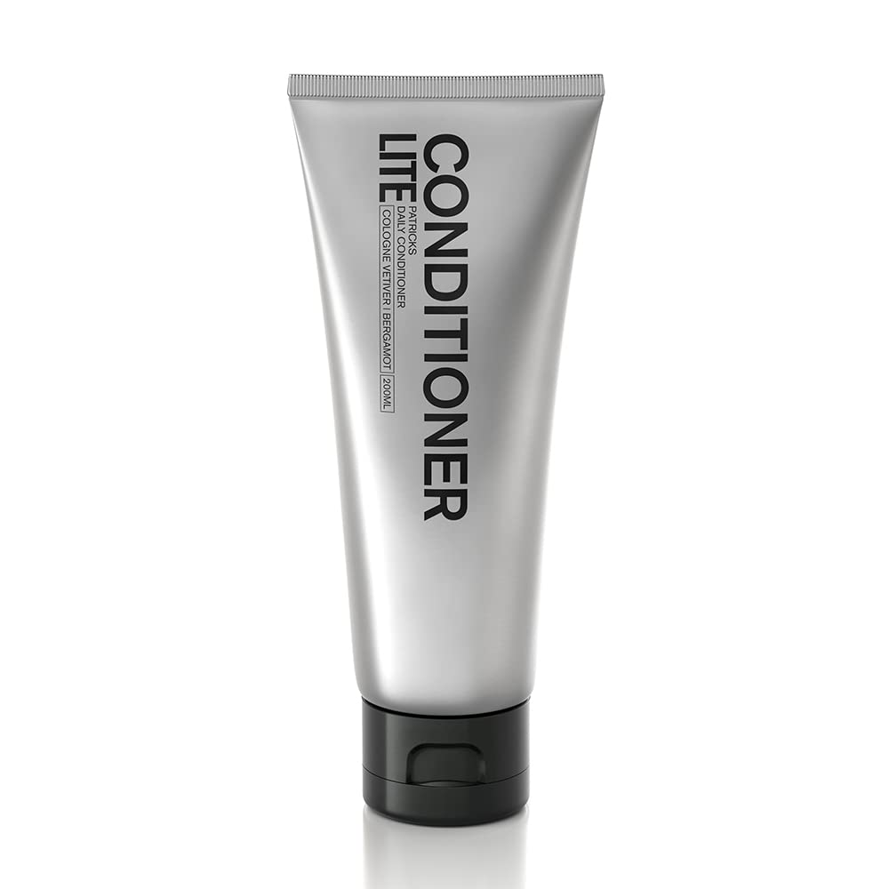 PATRICKS CD Lite Conditioner bottle pour for smooth, lightweight hair nourishment.