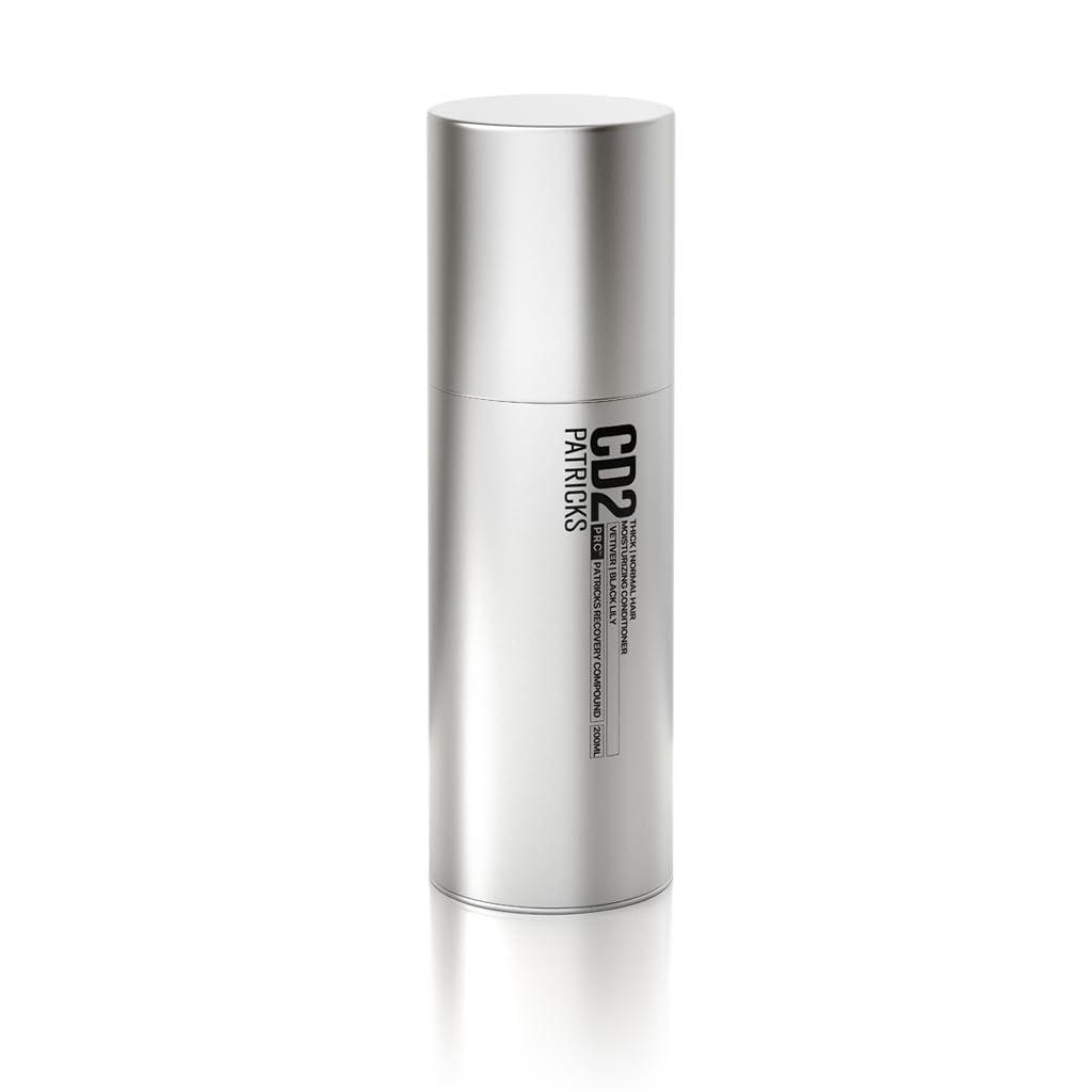 PATRICKS CD2 bottle front view for daily conditioning