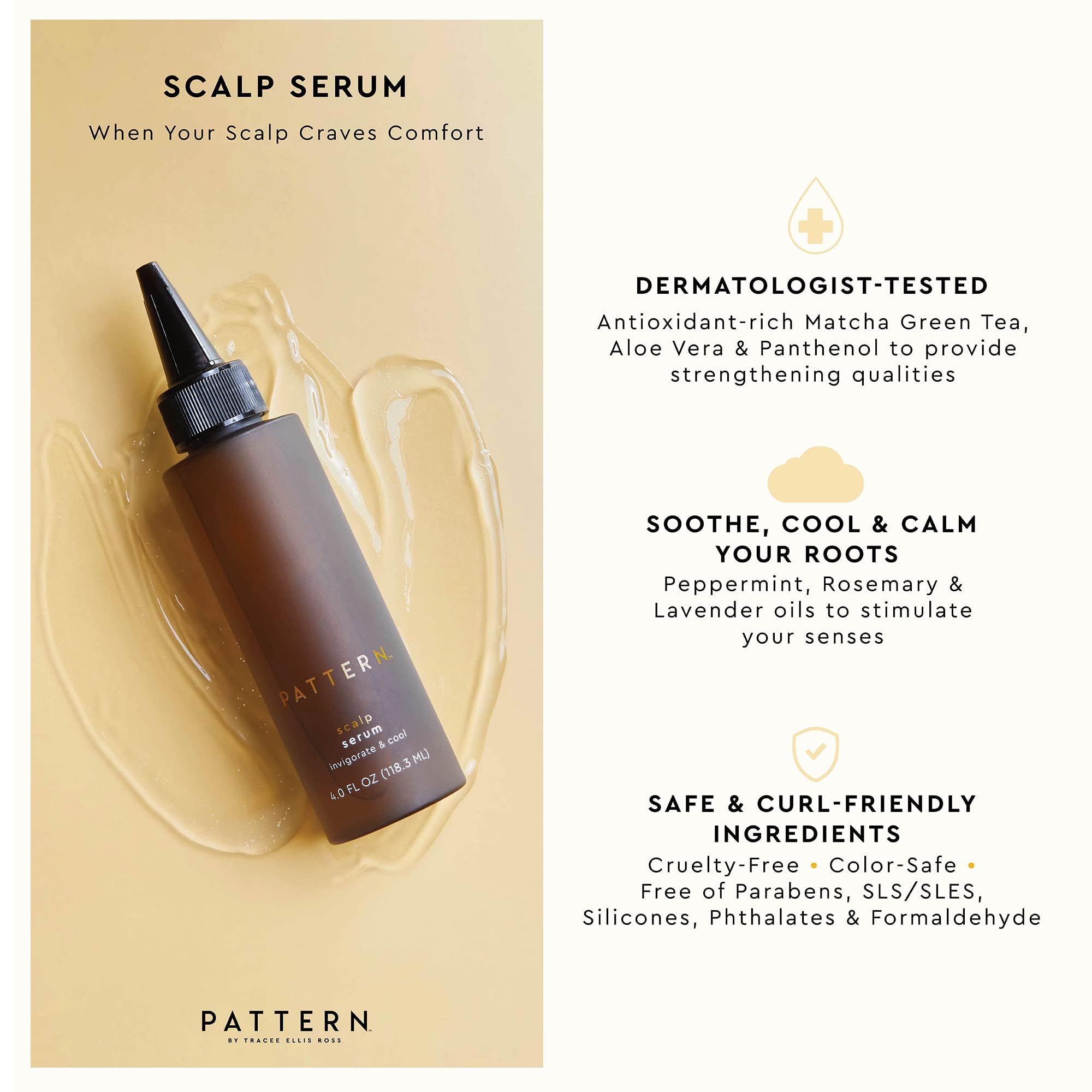 PATTERN Beauty bottle-pour shows a minty formula delivering cooling hydration.