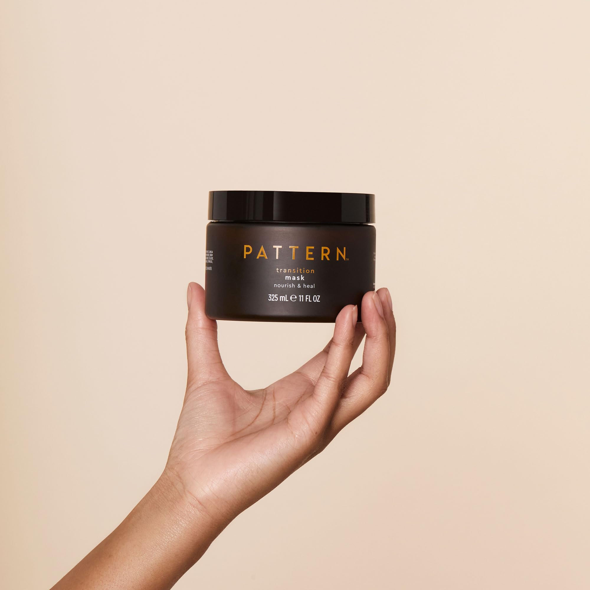 PATTERN Breakage Barrier Mask on chemically treated hair protects from damage