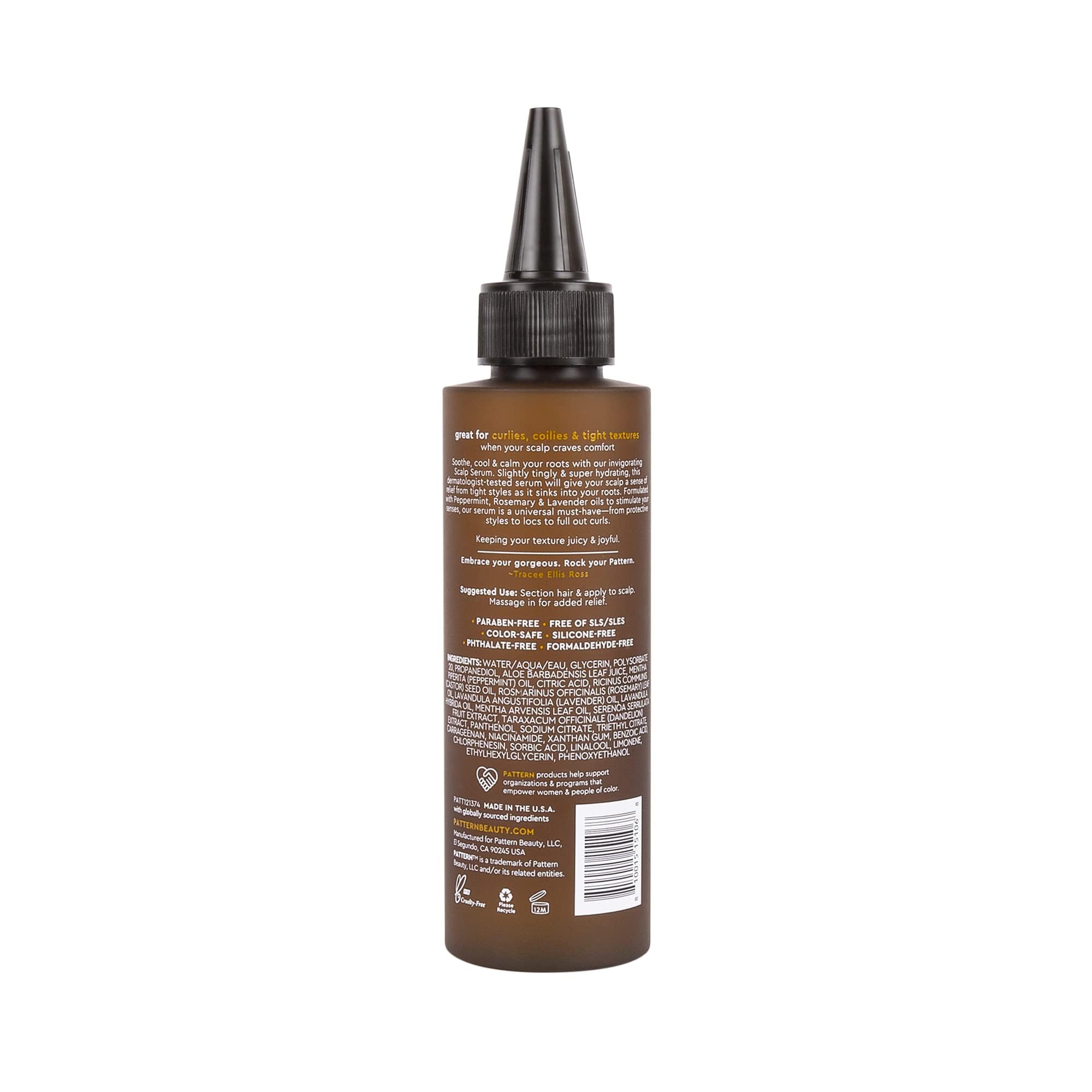 PATTERN Beauty protective-styles support scalp comfort during styling.