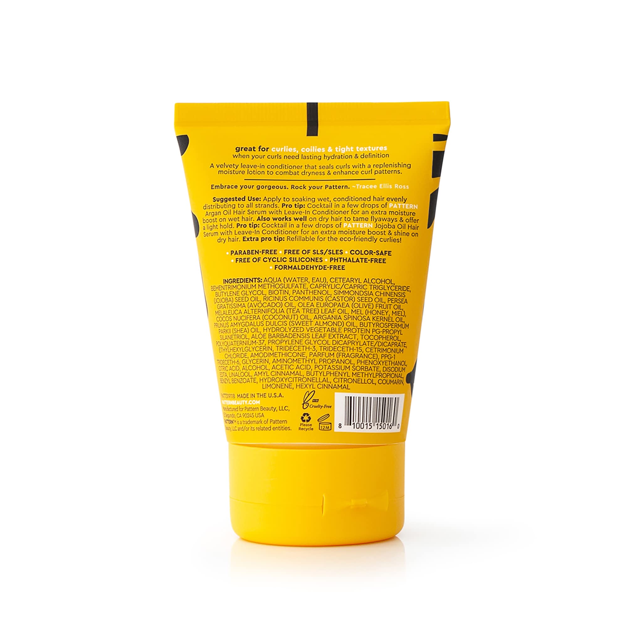 PATTERN Aloe Biotin Honey reinforce conditioning for curls and shine