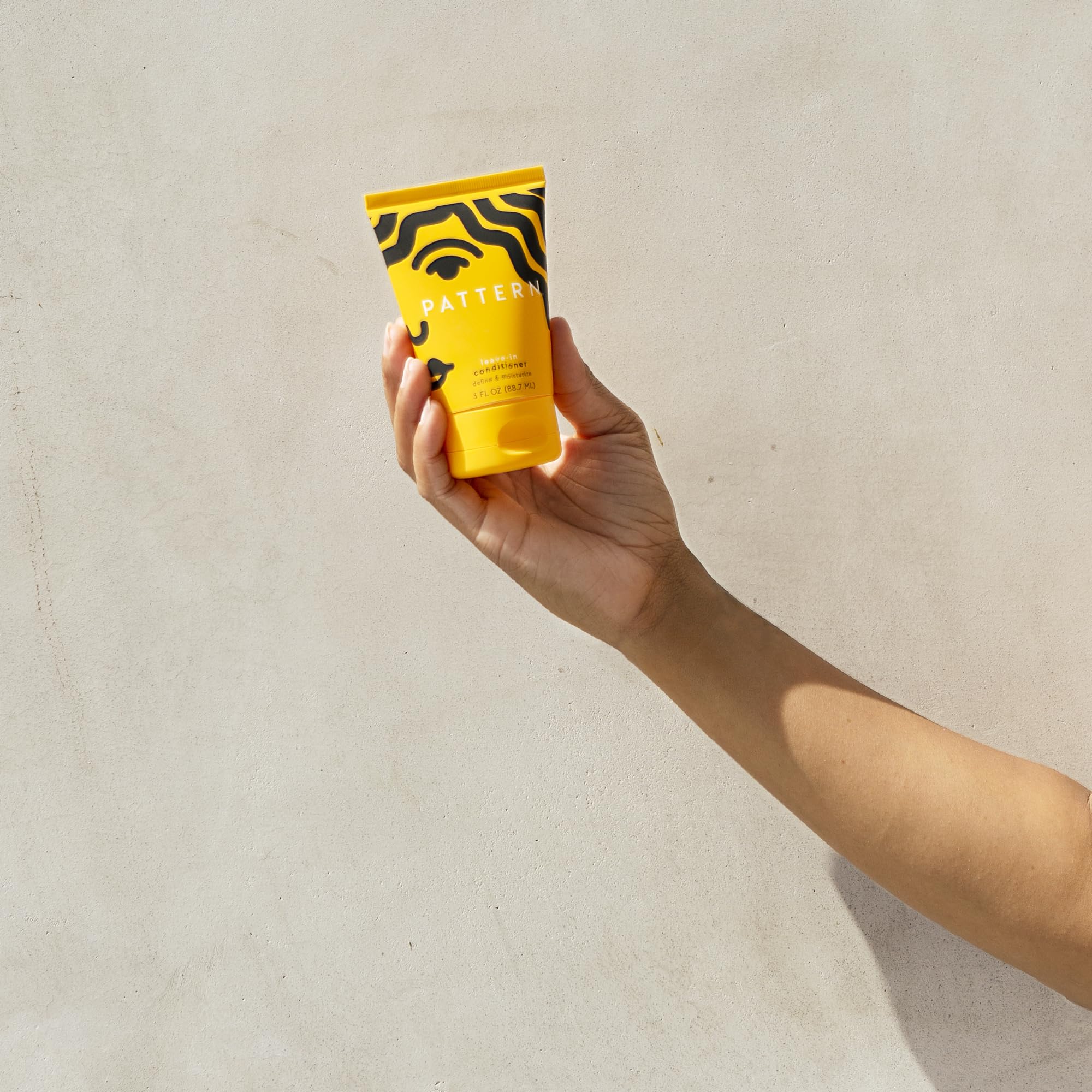 PATTERN Leave-In conditioner label focusing on key ingredients
