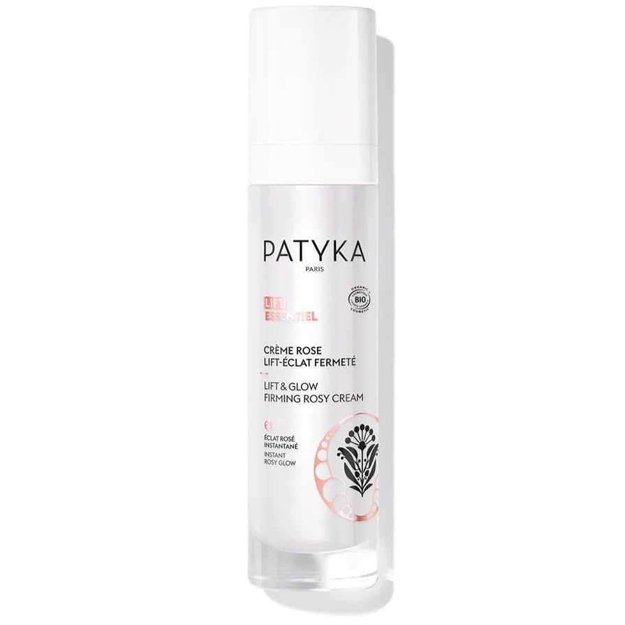 Patyka Lift & Glow Rosy Cream jar showing its universal rosy texture for instant glow