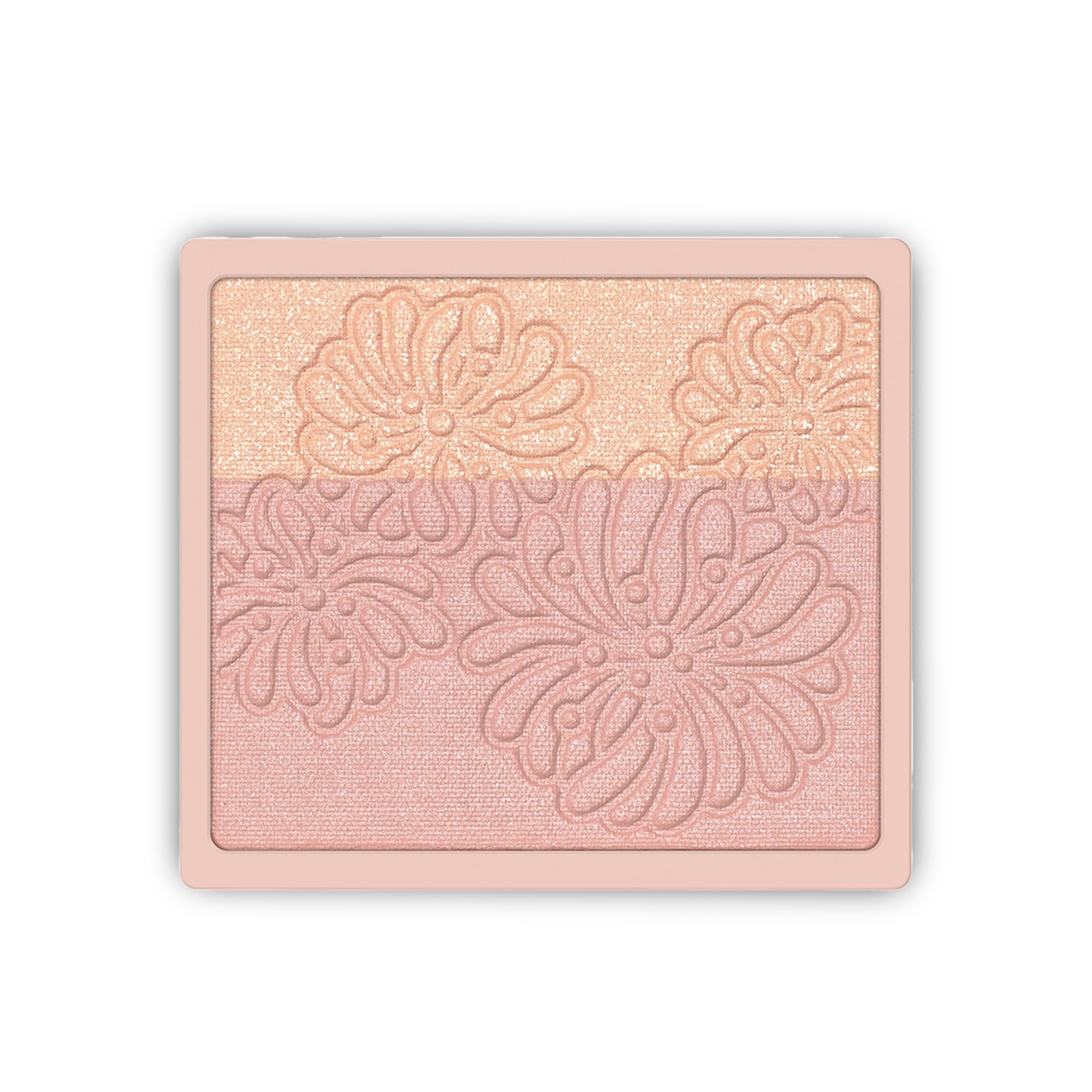 Paul and Joe Secret D’Or blush refill with two-tone design for versatile cheek color