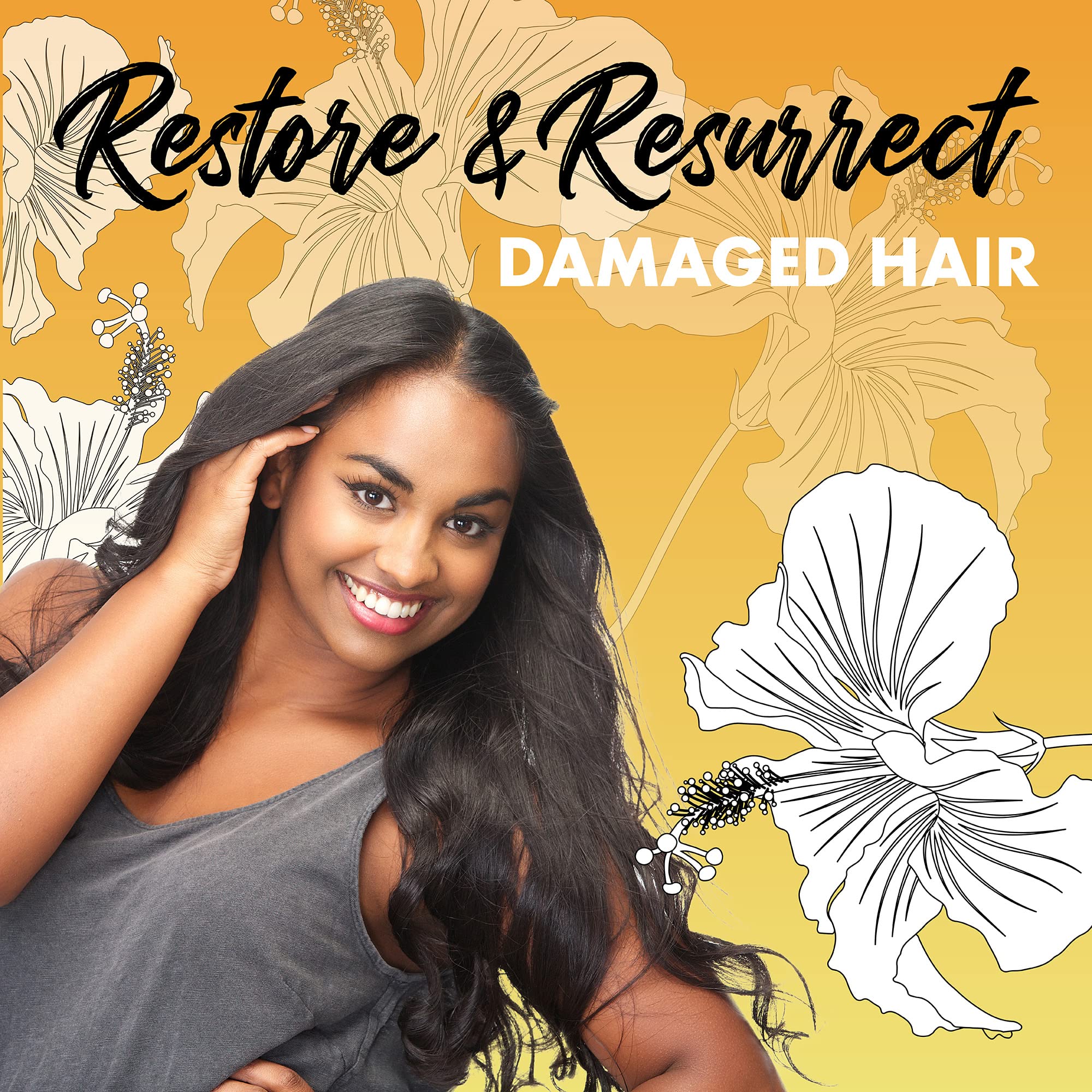 Creamy texture of Resurrect conditioner ready to coat hair
