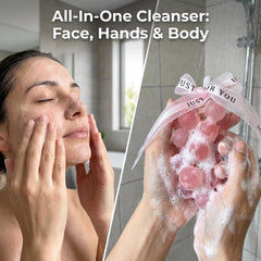 Paul Frank artisanal grape cluster design adds decorative charm to any bathroom.