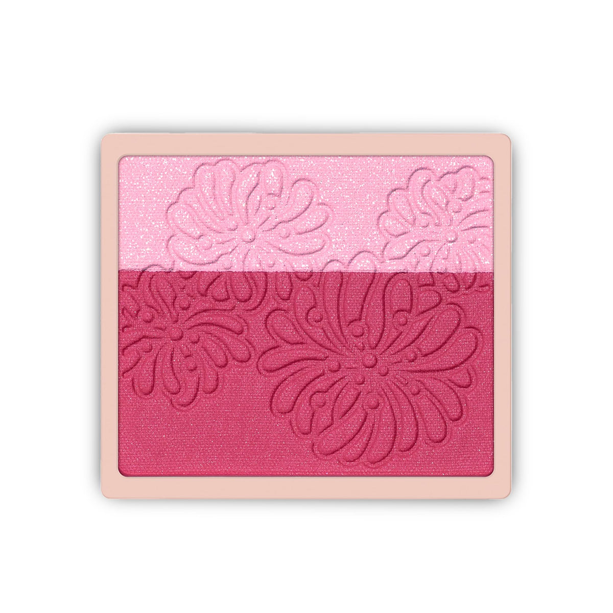 Paul & Joe Compote de Cerises palette refill shows two pink shades for versatile looks.