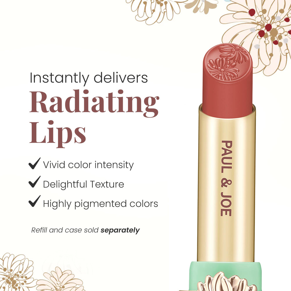 Paul & Joe lipstick applying glossy finish for a lustrous look