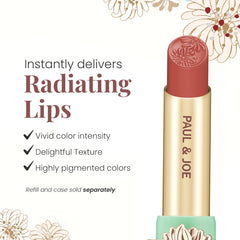 Paul & Joe lipstick applying glossy finish for a lustrous look