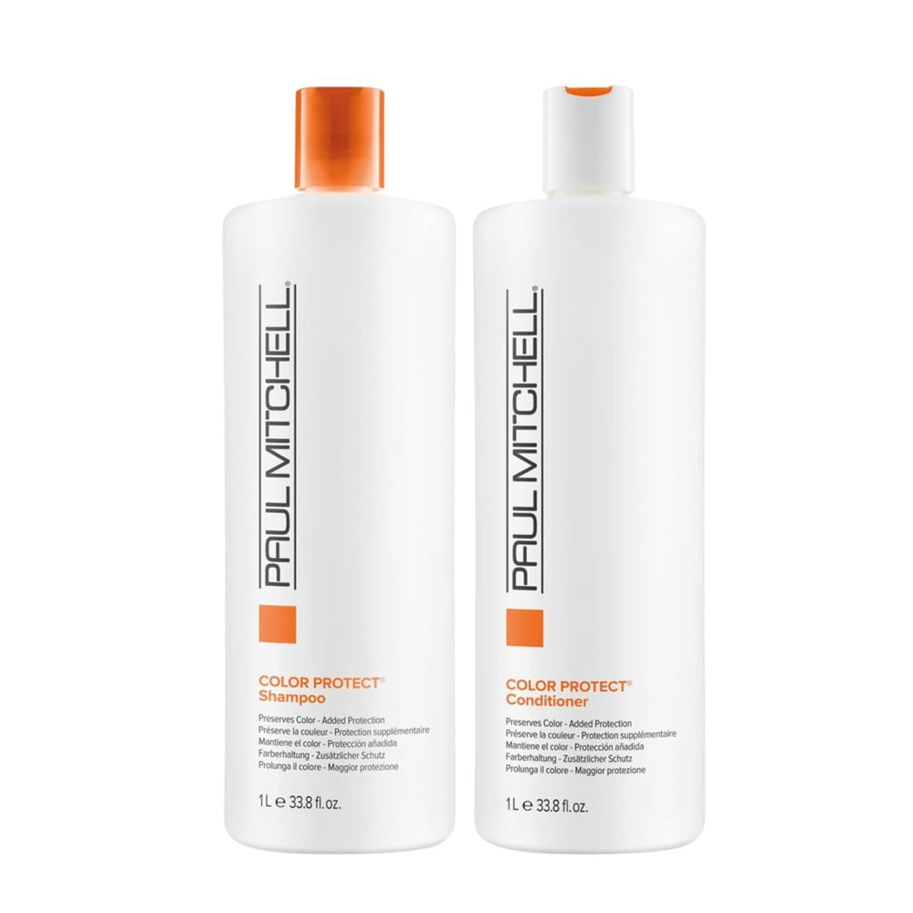 Paul Mitchell Color Protect Conditioner bottle detangling and shine for color-treated hair
