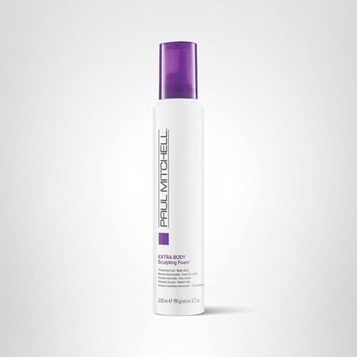 Full bottle paired with towel for daily volumizing routine