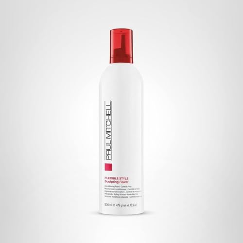 Paul Mitchell Sculpting Foam coconut fragrance during styling.