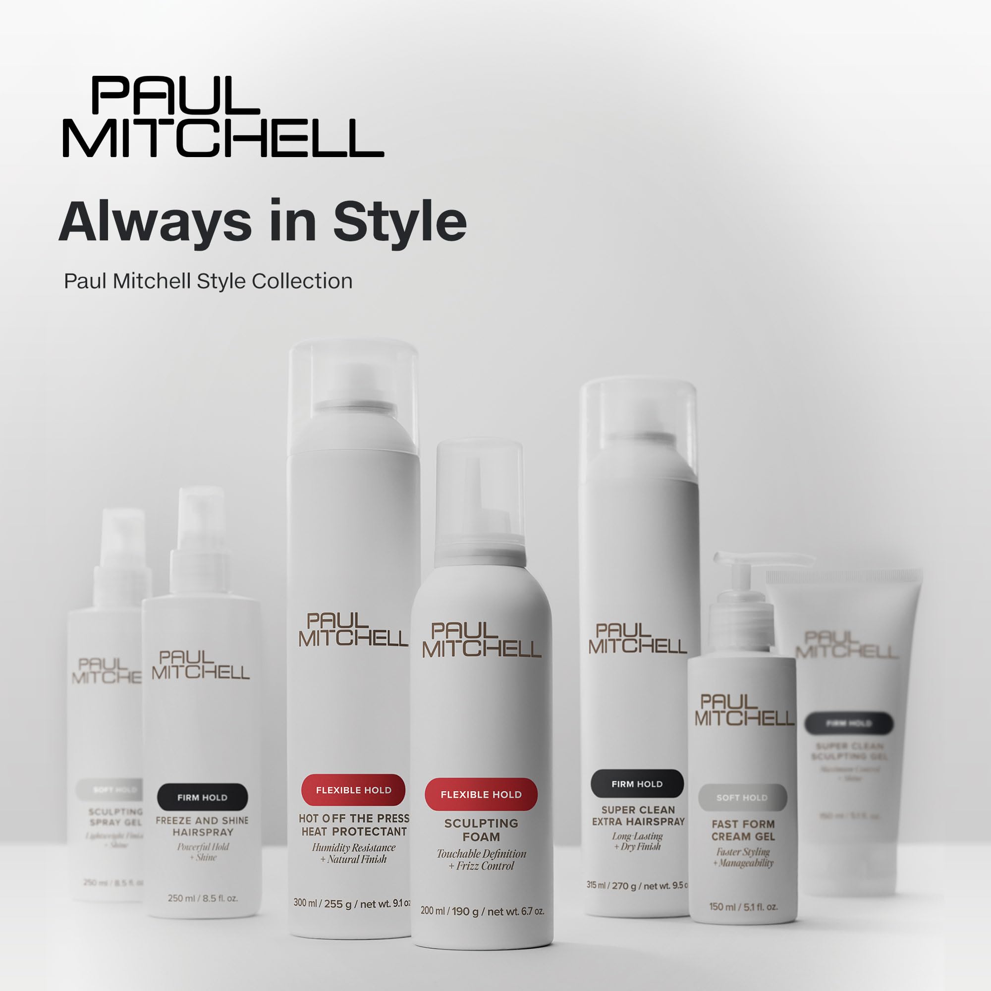 Paul Mitchell Spray Wax fragrance features crisp apple and pear notes.