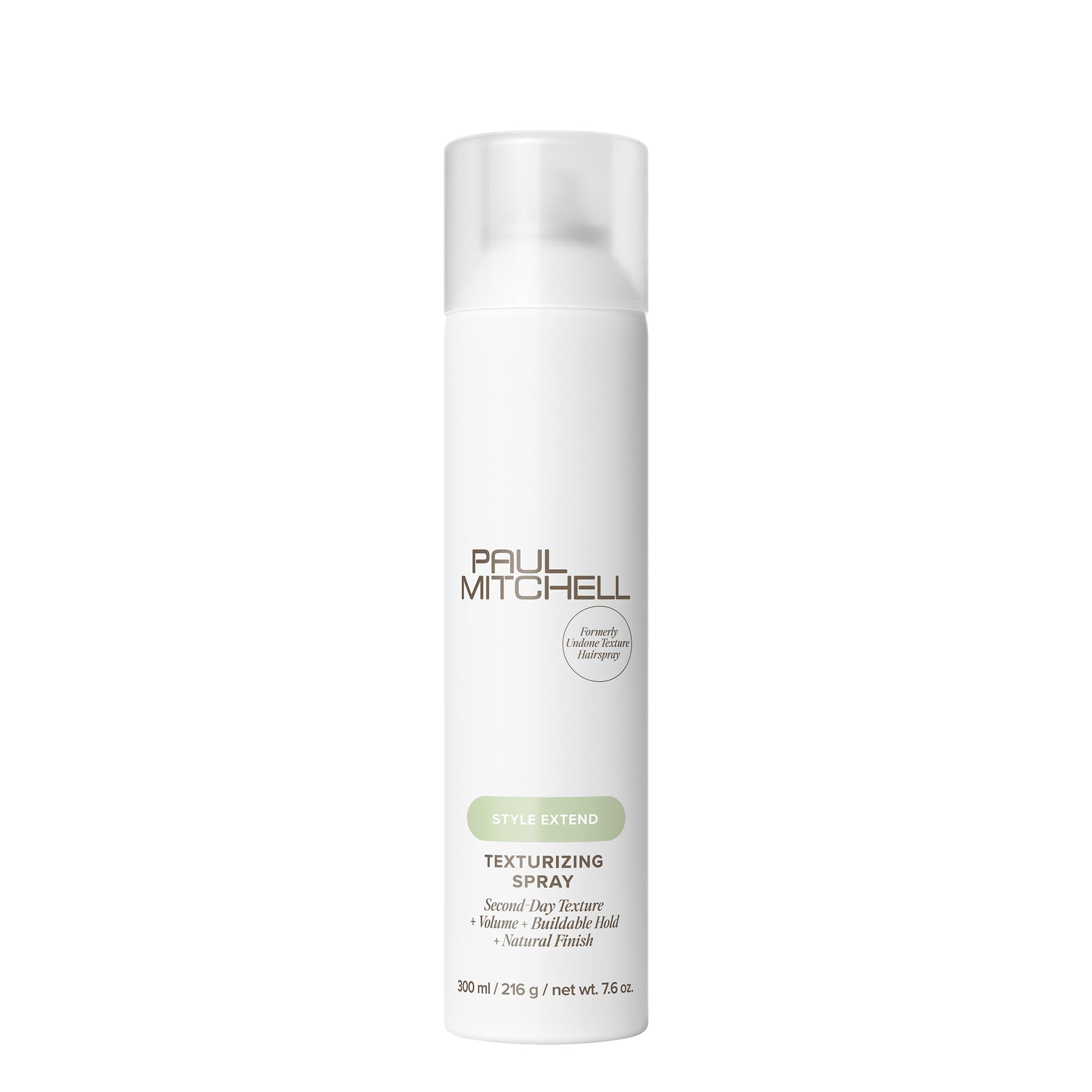 Paul Mitchell Texturizing Spray defines texture and adds volume with a light mist.