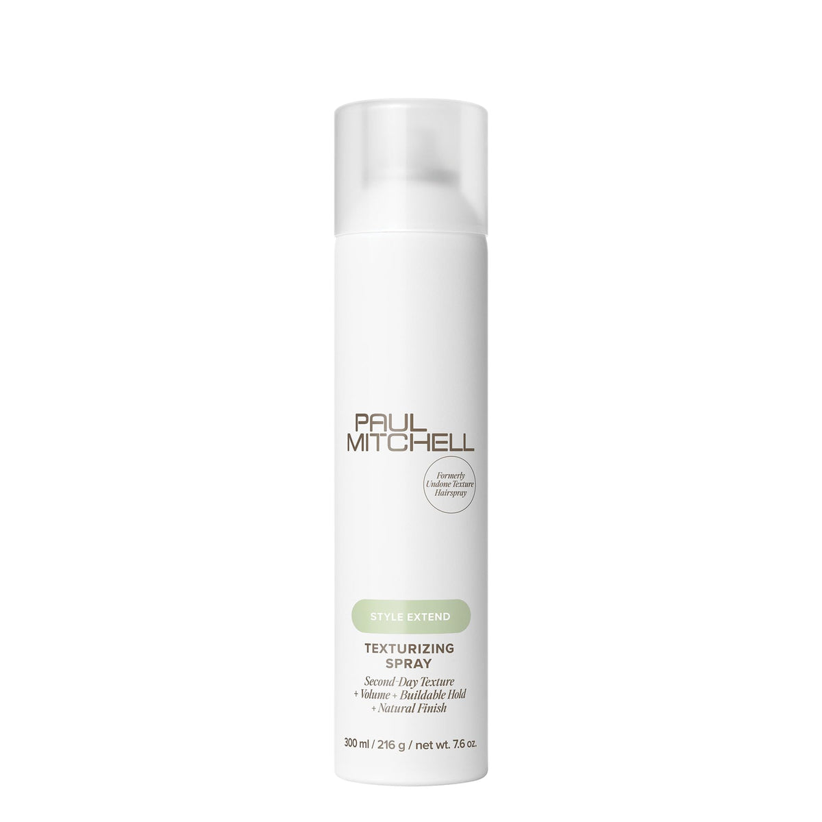 Paul Mitchell Texturizing Spray defines texture and adds volume with a light mist.
