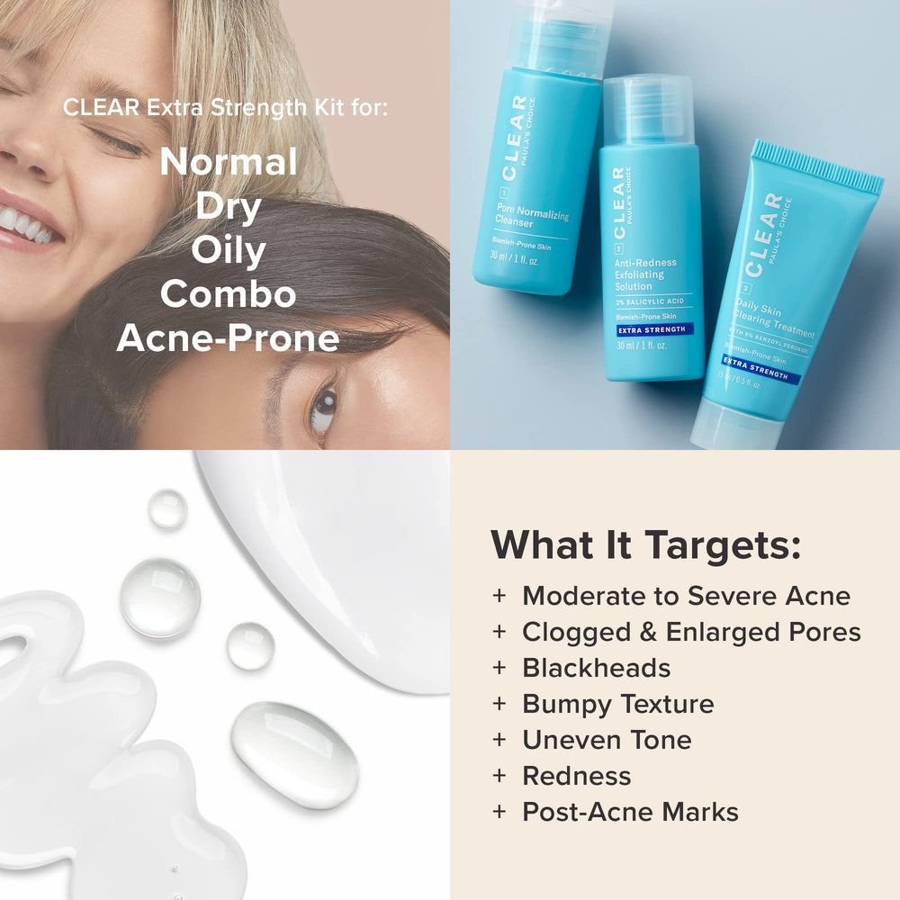 Application steps image highlighting a simple two-step skincare routine.