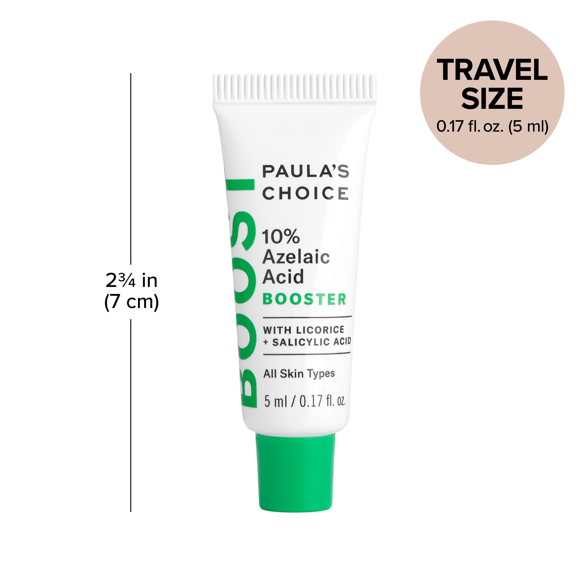 Paula's Choice Boost 10% azelaic acid serum texture; lightweight and oil-free for daily use.