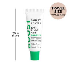 Paula's Choice Boost 10% azelaic acid serum texture; lightweight and oil-free for daily use.