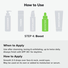 Paula's Choice BOOST dropper dispensing niacinamide serum for smoother skin
