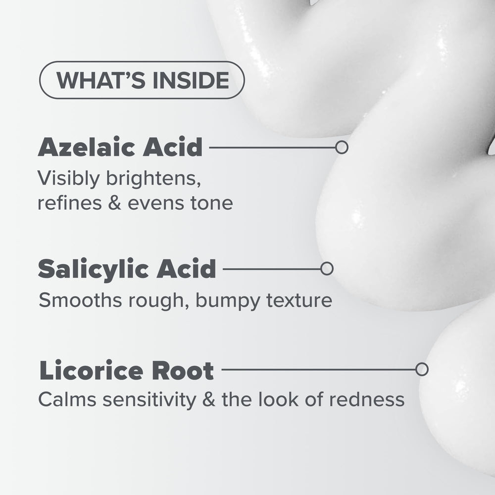 Pore-refine effect and smoother skin texture.