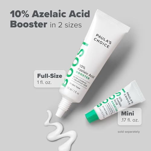 Two-step routine option: booster mixed with moisturizer.