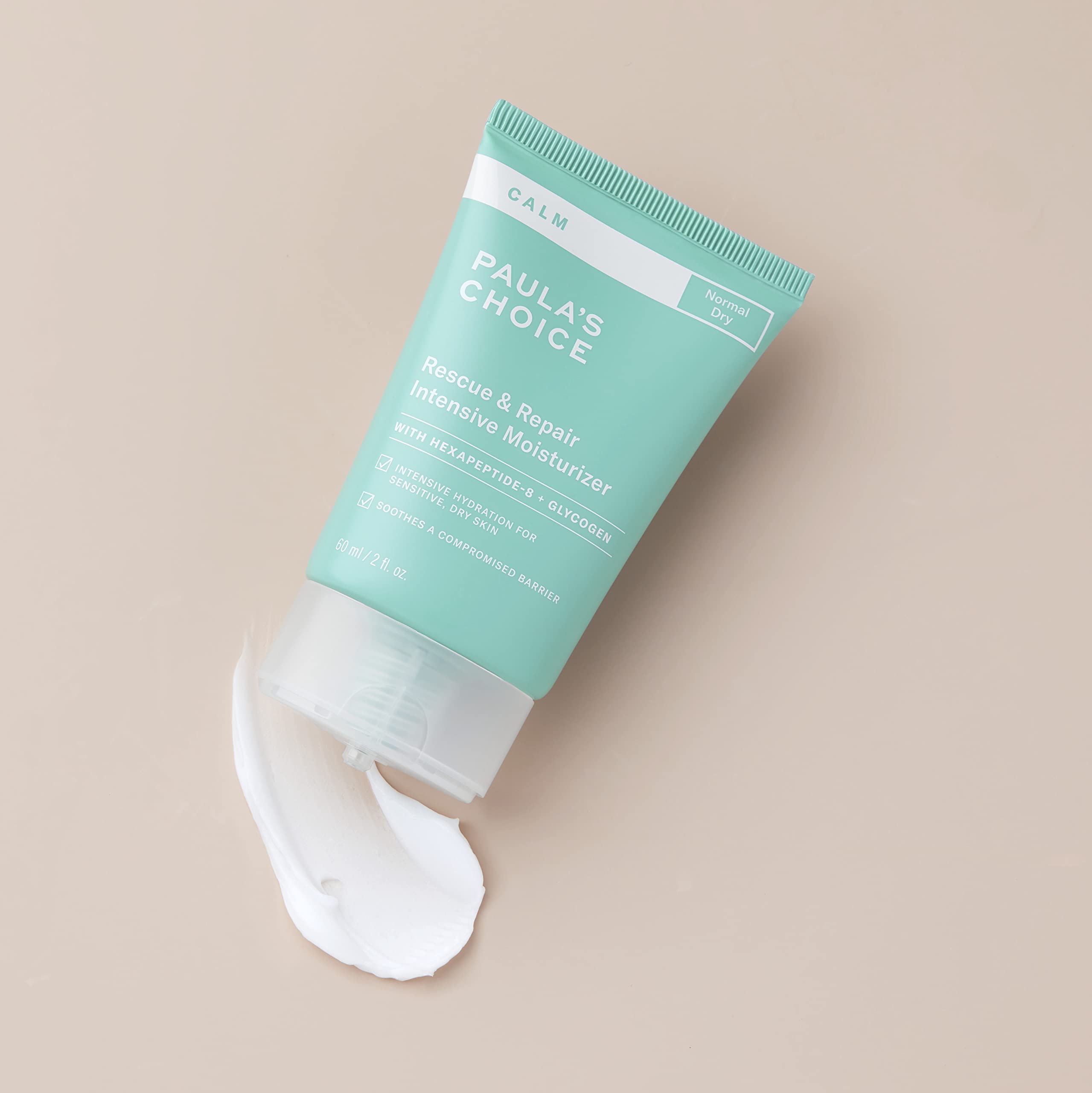 Paula's Choice CALM packaging box emphasizes fragrance-free formula for sensitive skin