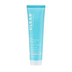 Paula's Choice CLEAR Cream bottle with label, fragrance-free acne treatment for sensitive skin.