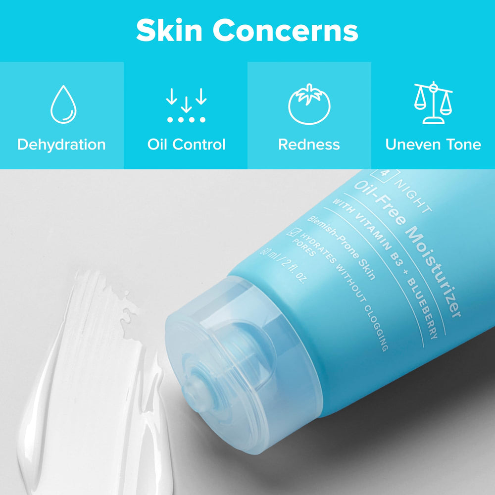 Applying Paula's Choice CLEAR Moisturizer on clean skin for daily nourishment.