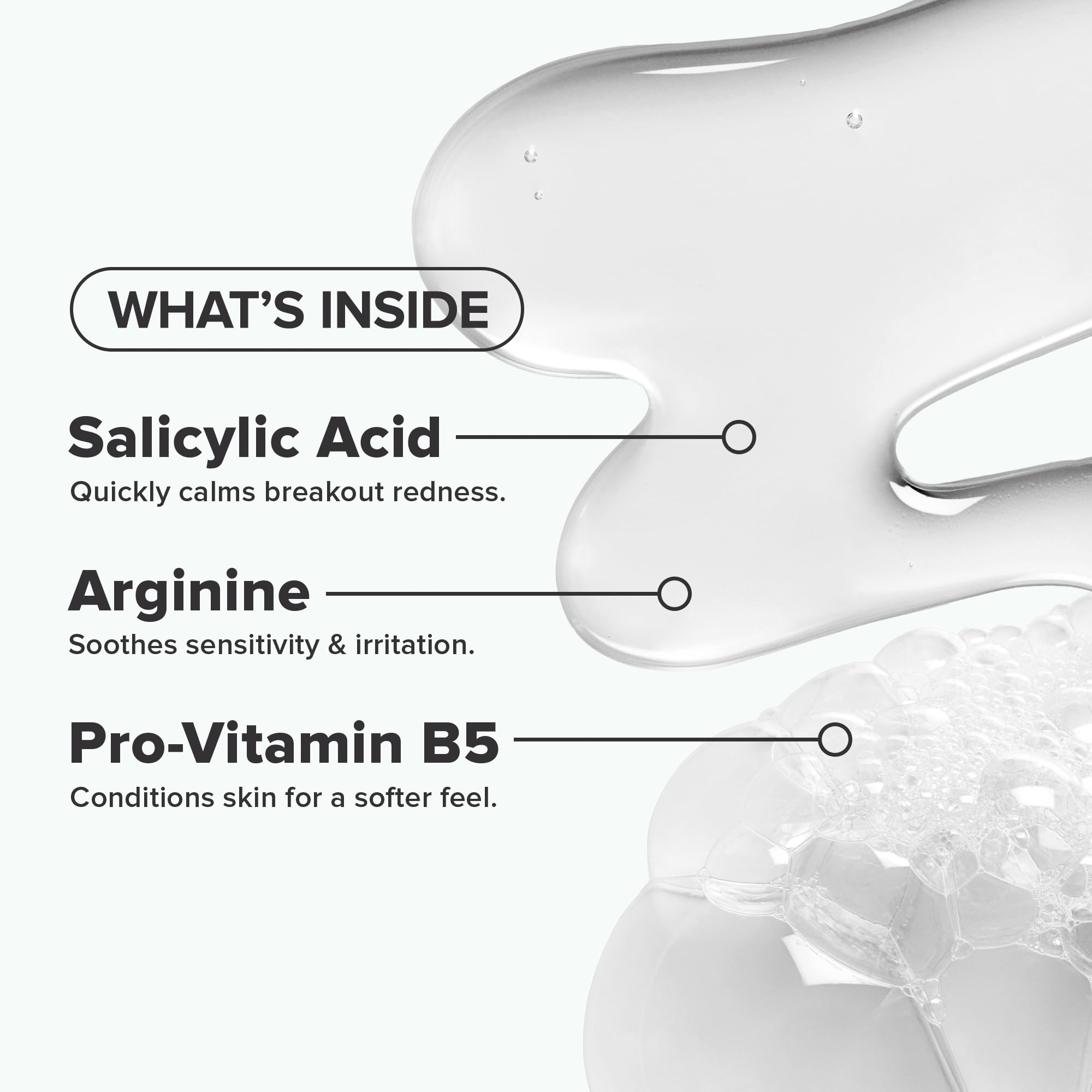 Gel-textured Paula's Choice cleanser lathers softly for daily cleansing on oily skin.