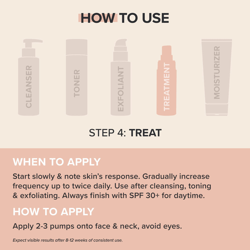 Paula's Choice Clinical Discoloration Serum pump close-up for precise daily application