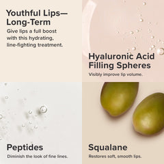 Paula's Choice Lip Booster ingredients with hyaluronic acid and squalane for moisture.