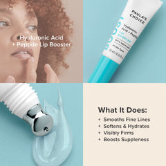 Paula's Choice Lip Booster packaging emphasizes sustainability and reduced plastic.