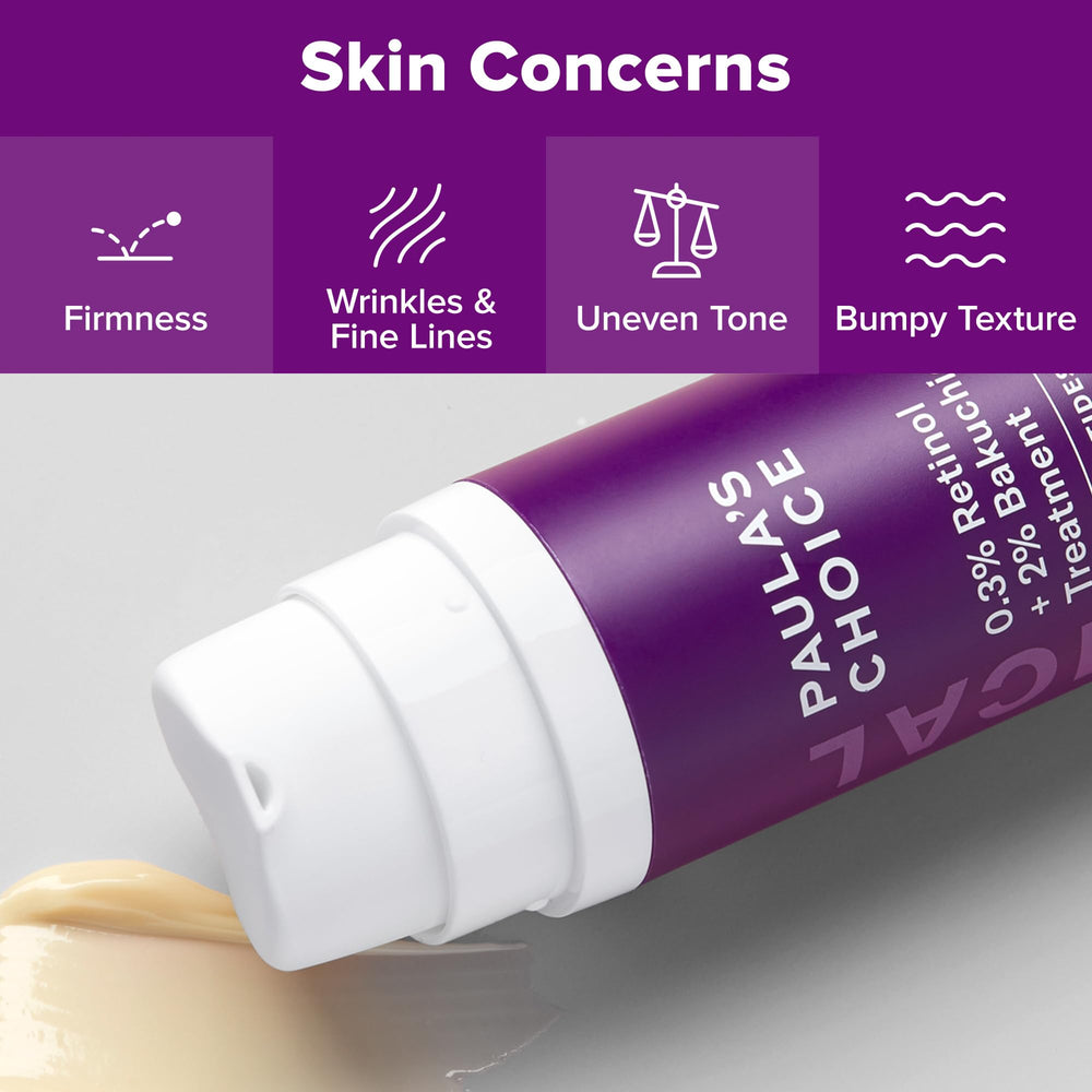 Paula's Choice panel study results graphic shows improved elasticity and texture.