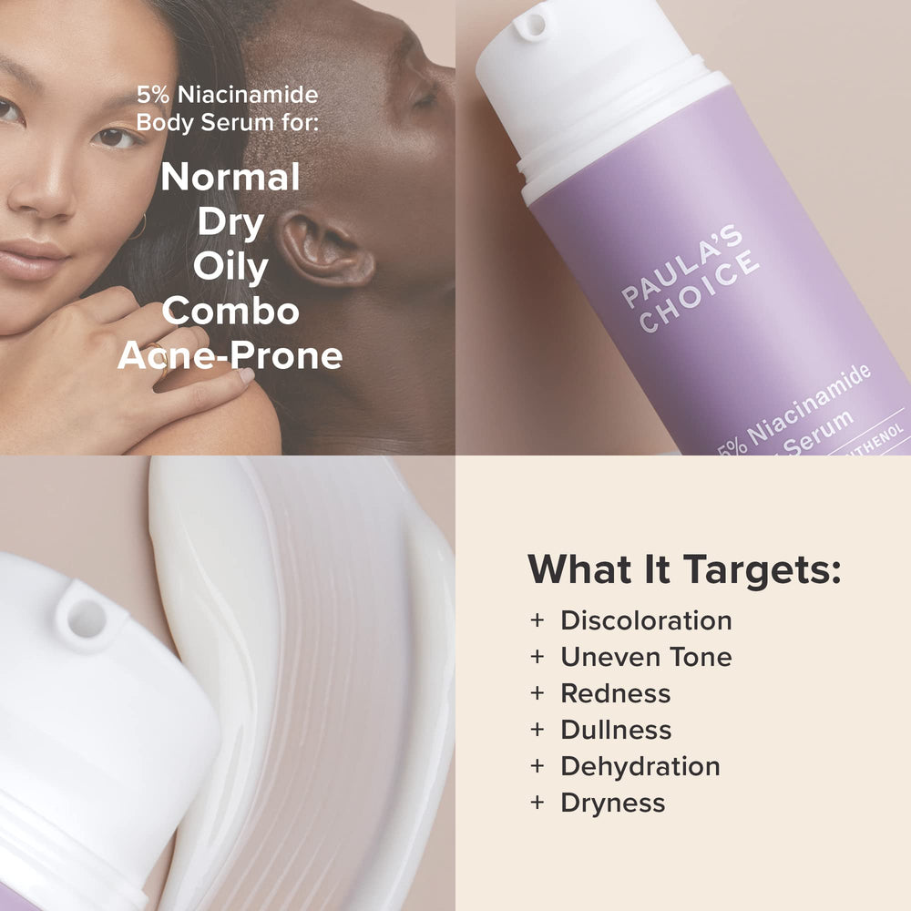 Paula's Choice fragrance-free bottle highlights gentle, fast-absorbing hydration for all skin types