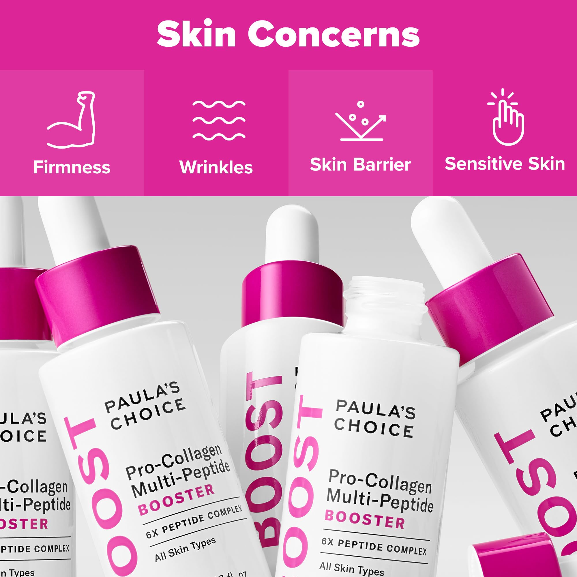 Application swatch demonstrating quick-absorbing serum on skin.
