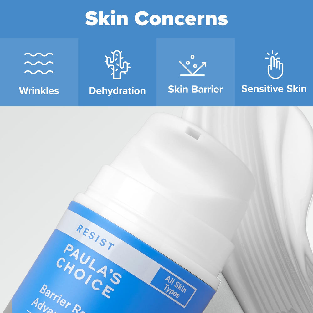 Paula's Choice RESIST Barrier Repair close-up ceramide layer shows gentle hydration.