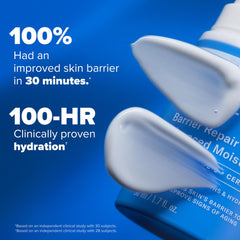 Paula's Choice RESIST Barrier Repair texture closeup reveals silky, non-greasy finish.