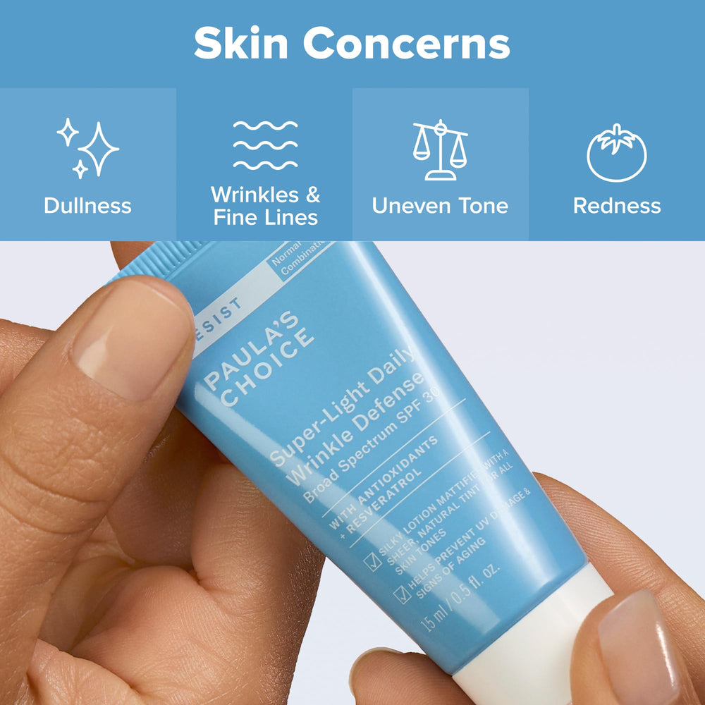 Paula's Choice RESIST used as makeup base for smooth application.