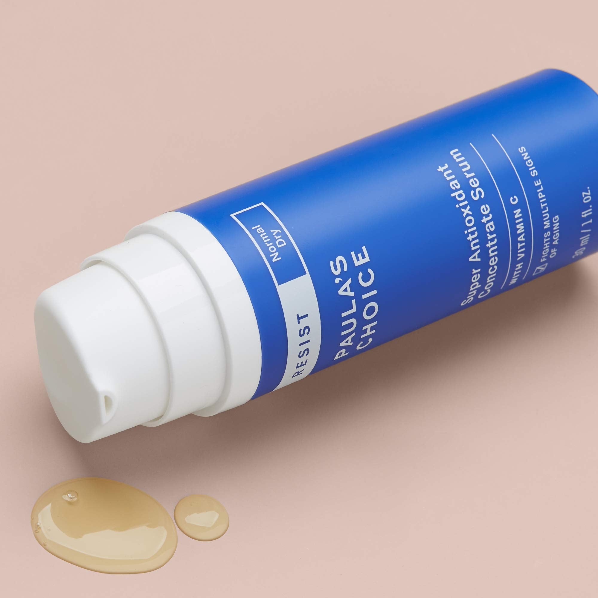 Paula's Choice RESIST box packaging emphasizes sustainable design.